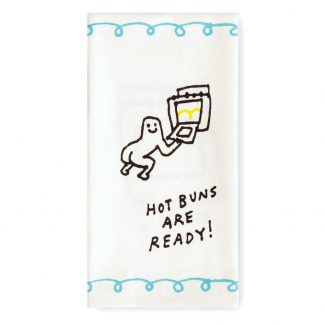 Hot Buns Tea Towel