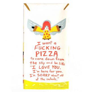 I Want A F*cking Pizza Tea Towel