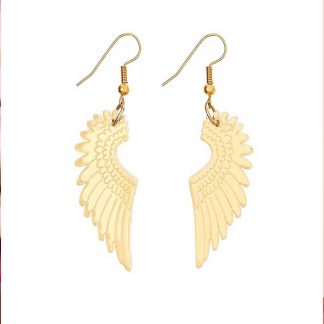 Tatty Devine Gold Pegasus Earrings