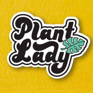 Punky Pin Sticker  - Plant Lady