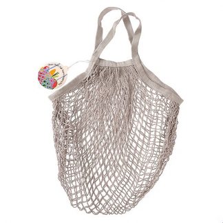 Grey String Bag