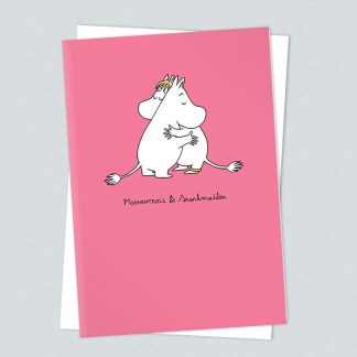 Moomin hugging card, Moom3