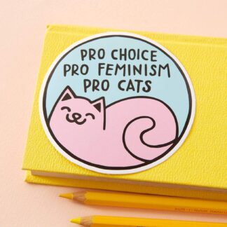 Punky Pin Sticker Pro Choice
