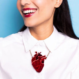 Tatty Devine Anatomical Heart Necklace