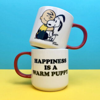 Peanuts Mug - Happiness is a warm puppy