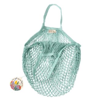 Duck Egg Blue String Bag