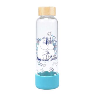 Moomin Glass Water Bottle Hug
