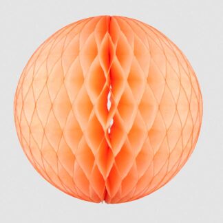 Honeycomb Ball Peach 25cm