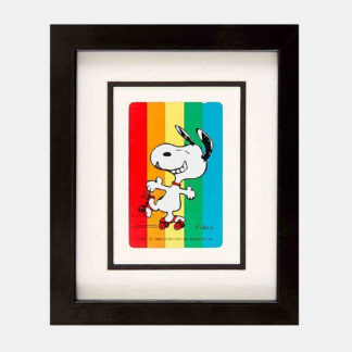 Vintage Card - Snoopy on Rollerskates KL83