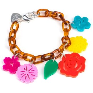 Tatty Devine Mexican Flower Charm Bracelet