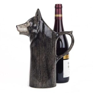 Quail Wolf Wine Jug