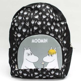 Moomin Black Foldaway Backpack