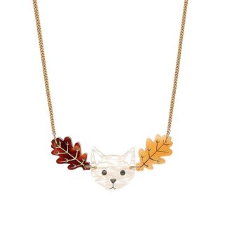 Tatty Devine Autumn Cat Necklace