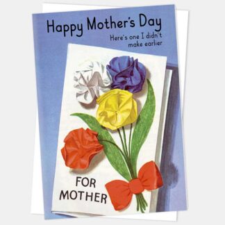 Kiss Me Kwik Mothers Day Card
