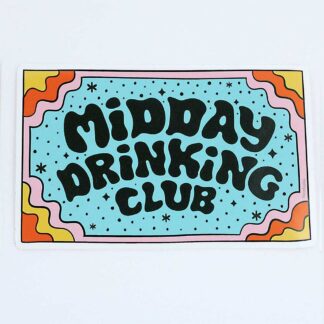 Punky Pins Sticker Midday Drinking Club