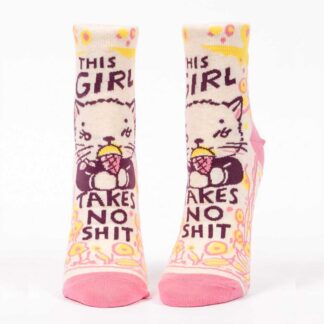 Girl Takes No Shit Ankle Socks