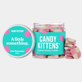 Candy Kittens - Sour Watermelon Gourmet Sweet Jar 350g