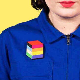 Tatty Devine Morag Myerscough Block Brooch