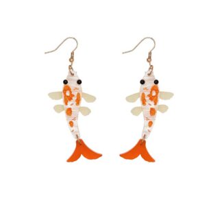 Tatty Devine Goldenfish Earrings