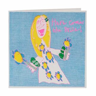 Arthouse 'Here Comes The Bride' Card