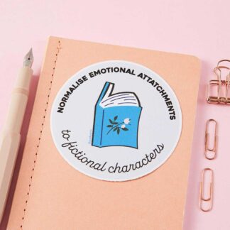 Punky Pins Sticker Normalise Emotional Attachments To Fictional Characters