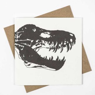 Penguin Ink Greetings Card - Stan T-Rex