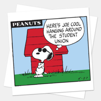 Snoopy Square Student Union Card SNOOP55