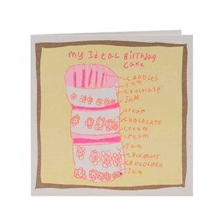 Arthouse My Ideal Birthday Cake Card
