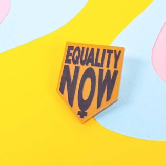 Tatty Devine Equality Now Brooch