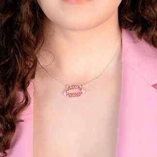Tatty Devine Full Time Feminist Necklace