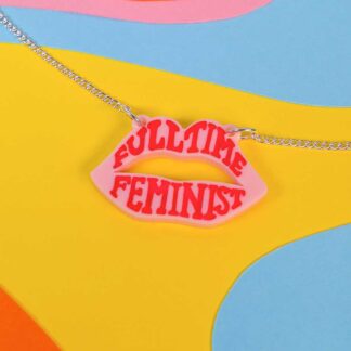 Tatty Devine Full Time Feminist Necklace