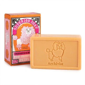 Archivist Orange & Cinnamon Poodle Soap
