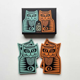 Magpie Hornsea Cat Coasters