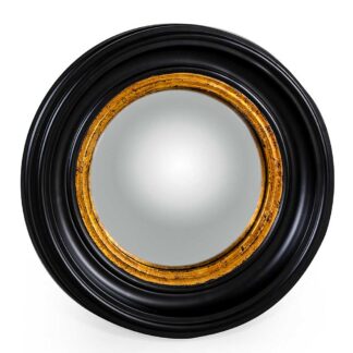Round Black Convex Mirror M114