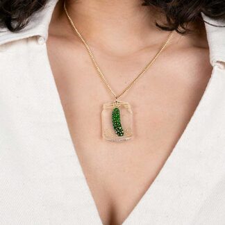 Tatty Devine In a Pickle Necklace