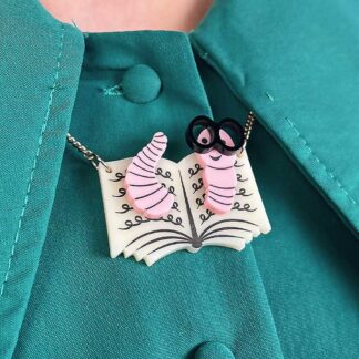 Tatty Devine Bookworm Necklace