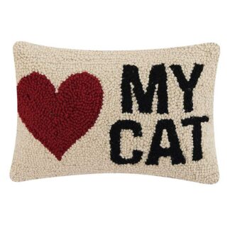 Heart My Cat Hook Pillow