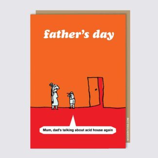 Father's Day Acid House Card