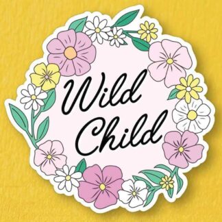 Punky pins Wild Child Sticker