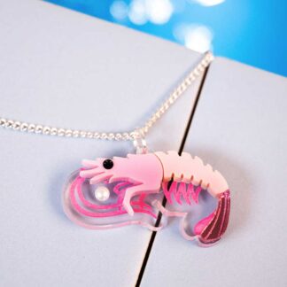 Tatty Devine Mini Prawn Pendant