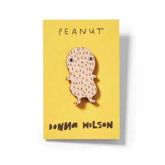 Donna Wilson Peanut Pin Badge