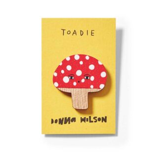 Donna Wilson Toadie Pin Badge