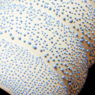 Klevering Vase Flab Short Blue
