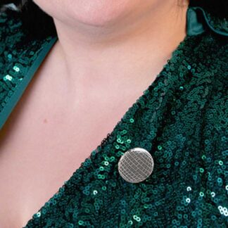 Tatty Devine Disco Ball Brooch