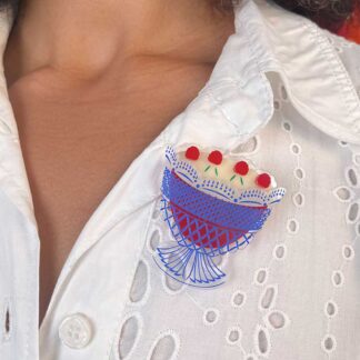 Tatty Devine Trifle Brooch