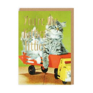 You're The Kitties Titties Card