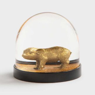 Pig Wonderball Snow Globe