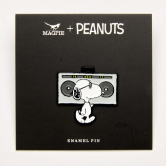 Peanuts Boombox Enamel Pin