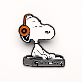 Peanuts DJ Enamel Pin