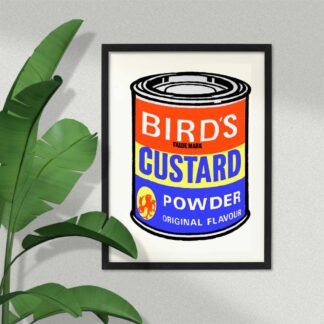 Mandy Doubt Bird's Custard Screen Print